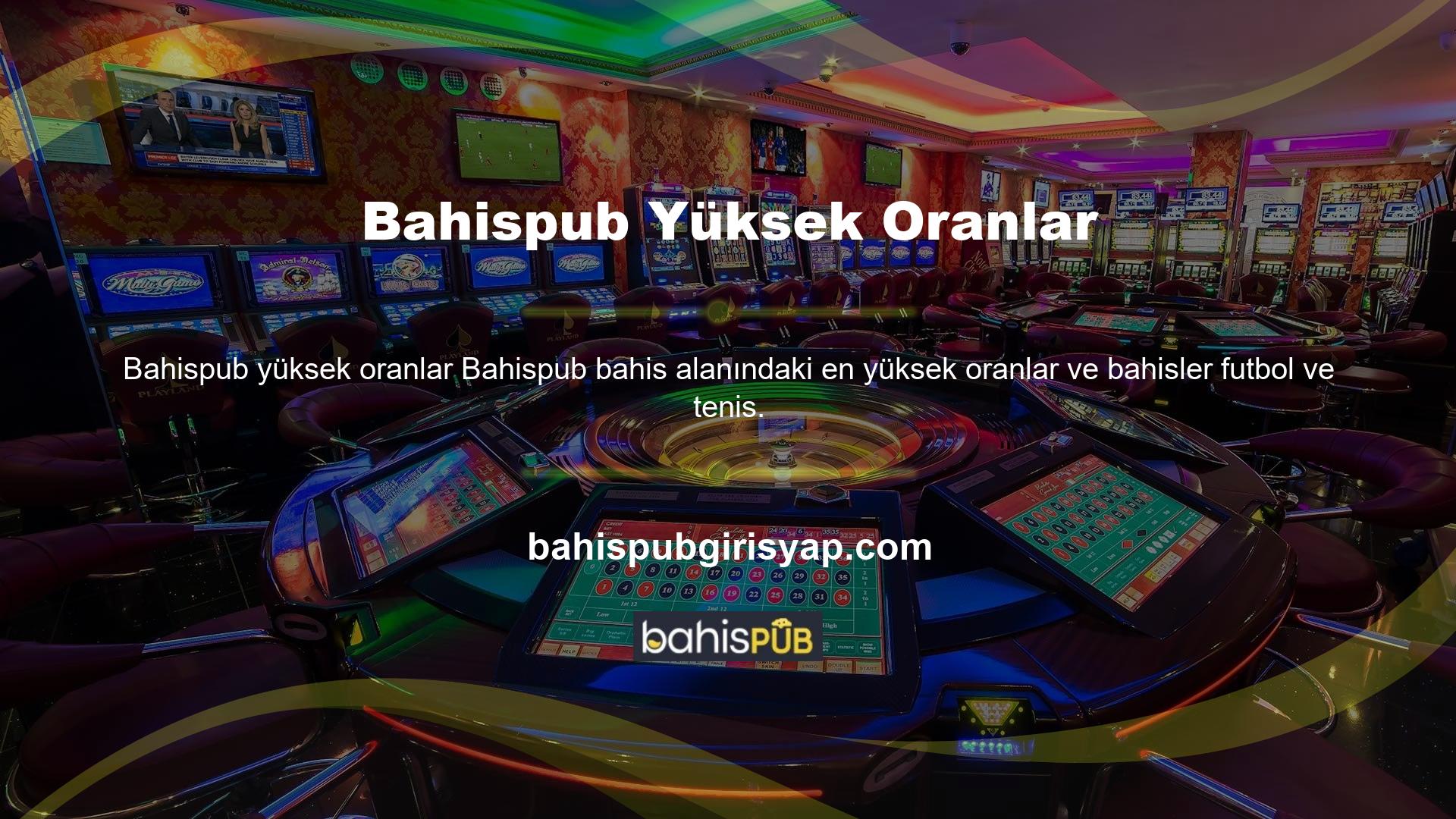 Burada bahse girecek birçok şey bulabilirsiniz ve bahis yaparken basketbol, buz hokeyi, kriket, dart ve rugby gibi şeylere de bahse girebilirsiniz